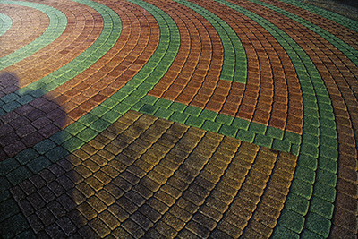 self portrait shadow and labyrinth