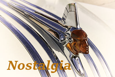Hood Ornament from a 1951 Pontiac